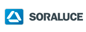 Logotipo de la marca especializada en fresadoras y tornos Soraluce